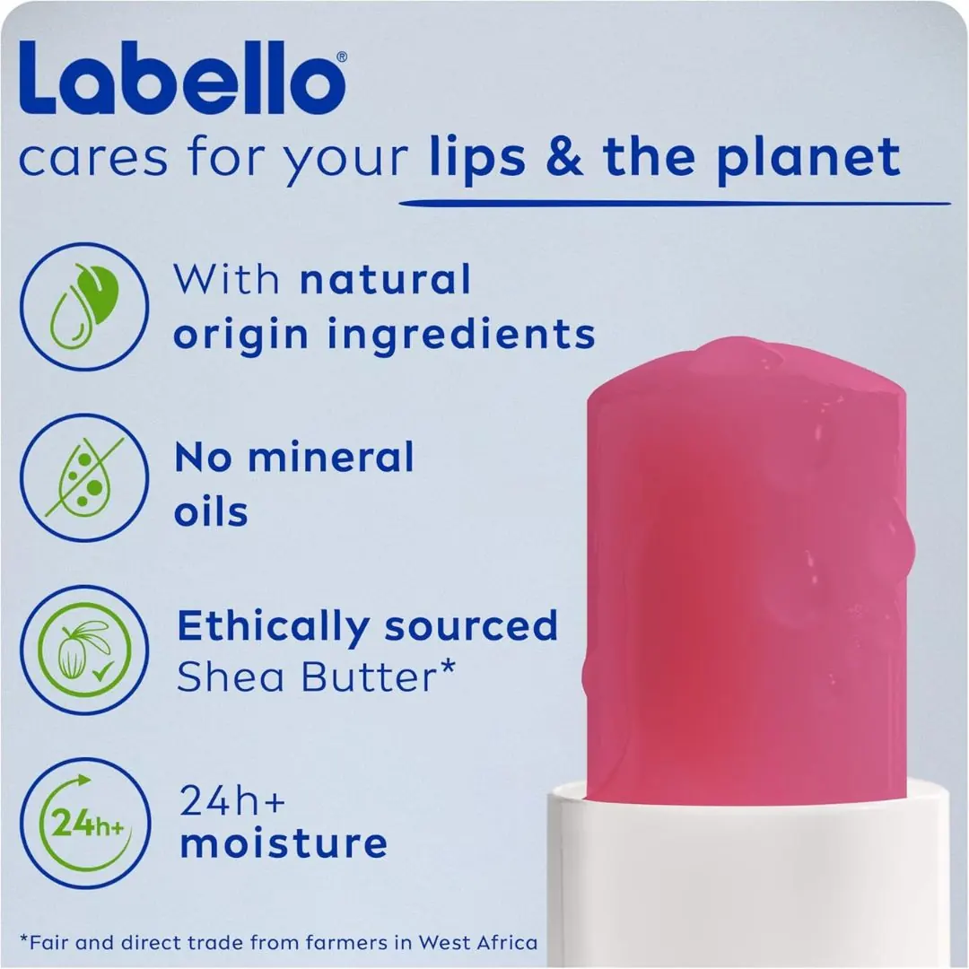 مرطب الشفاه بزبدة الشيا والزيوت الطبيعية من لابيلو - 4.8 غ